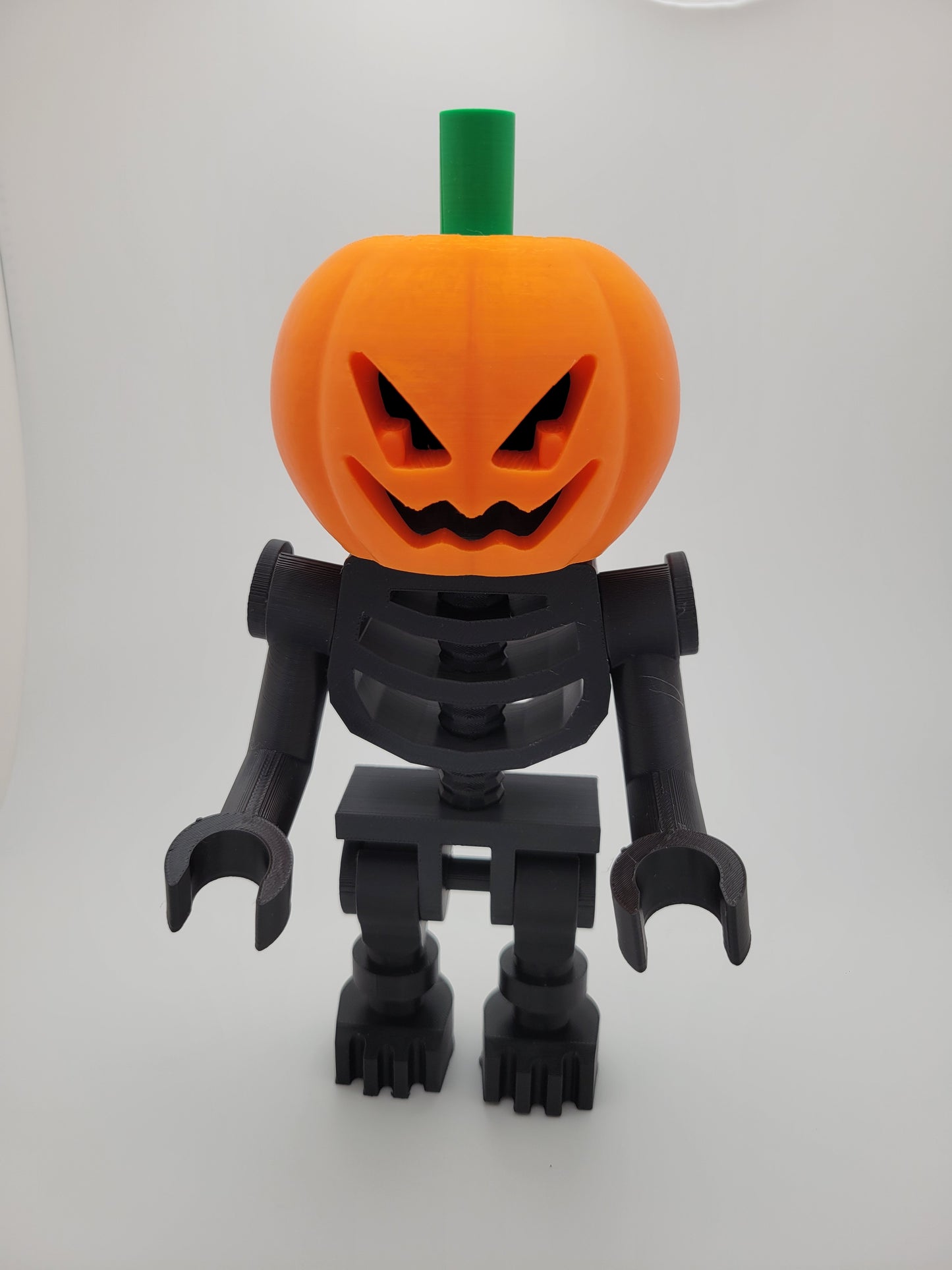 Pumpkinhead Skeleton - Big Brick Figure