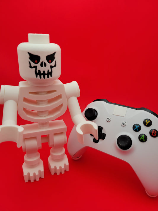 Skeleton - Angry Face Big Brick Figure
